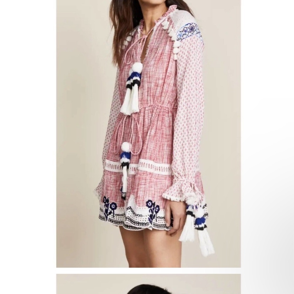 Hemant and Nandita Tassel Pom Pom Dress